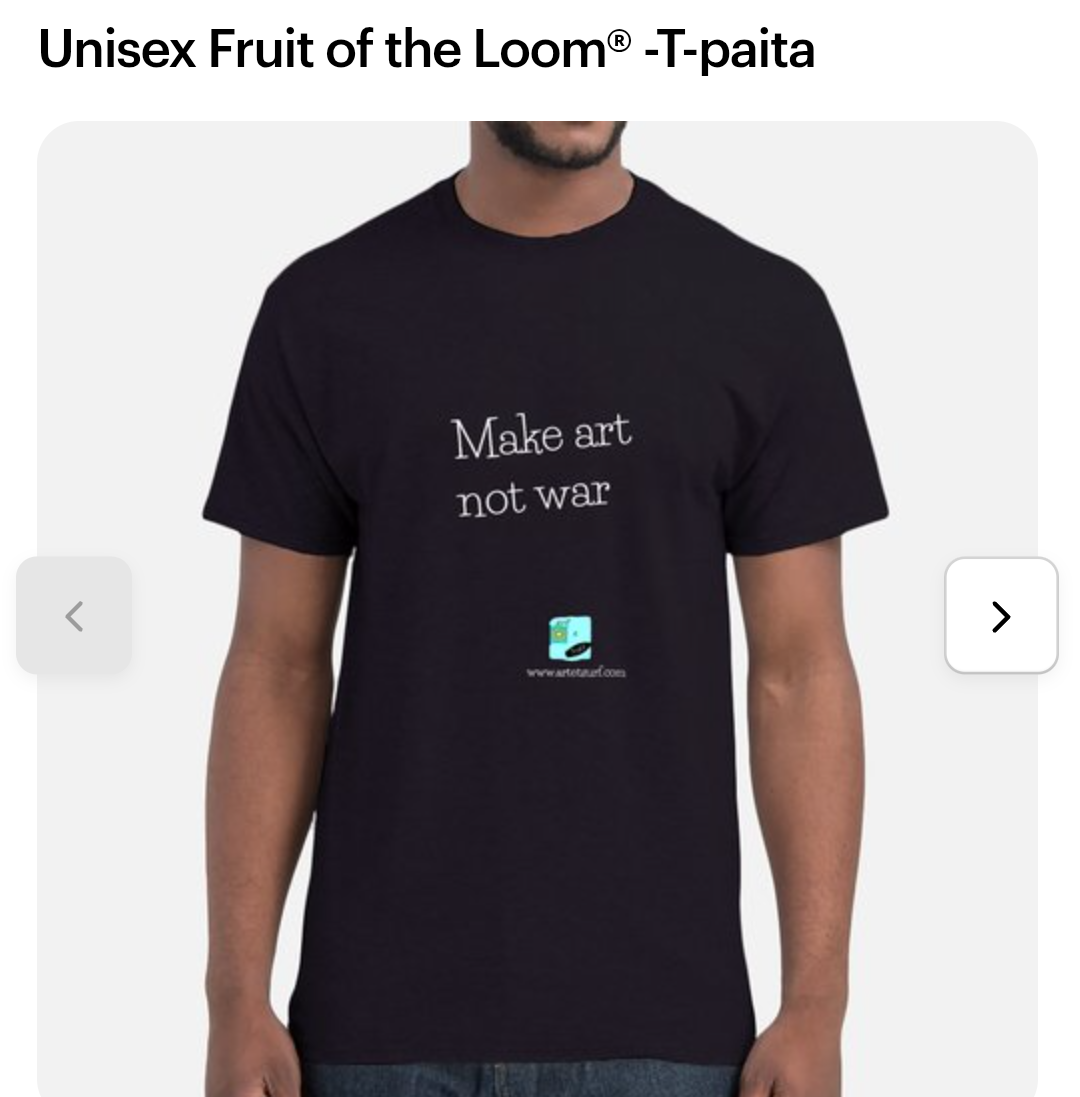Make art not war -t Shirt